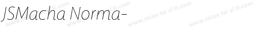 JSMacha Norma字体转换